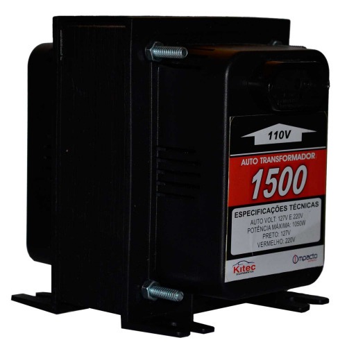 Transformador de voltagem para potência até 1050 watts - ATK1500VAPT 110V/220V Transformador de voltagem para potência até 1050 watts - ATK1500VAPT 110V/220V