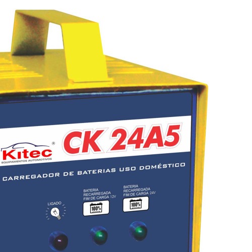 Carregador de bateria portátil 12/24V - CK24A5 110V/220V Carregador de bateria portátil 12/24V - CK24A5 110V/220V