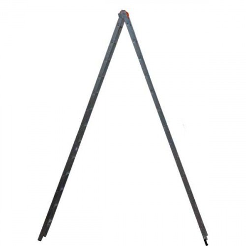 Escada de alum�nio extens�vel 3,25 x 5,02 m 2 x 9 degraus 3 em 1