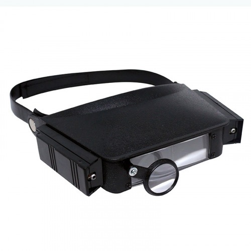 Lupa de cabe�a com 3 lentes de aumento - LP-40