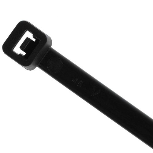 Abra�adeira de nylon 7,6 mm x 35 cm com 100 pe�as preta - GYCTP022B