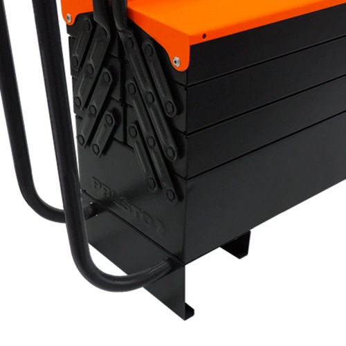 Caixa para ferramentas sanfonada 7 gavetas com puxador retr�til e rodas