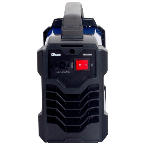 Inversora de solda 160A para eletrodo revestido e tig FLAMA161BV + Luva de raspa 15 cm  110V/220V