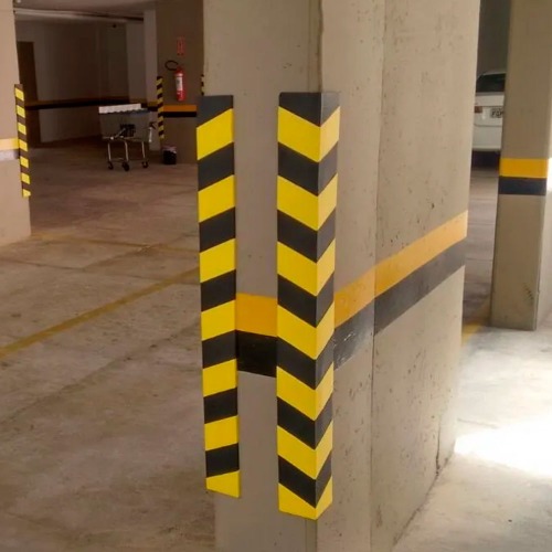 Protetor de coluna para garagem 100 x 5 cm x 10 mm em EVA 