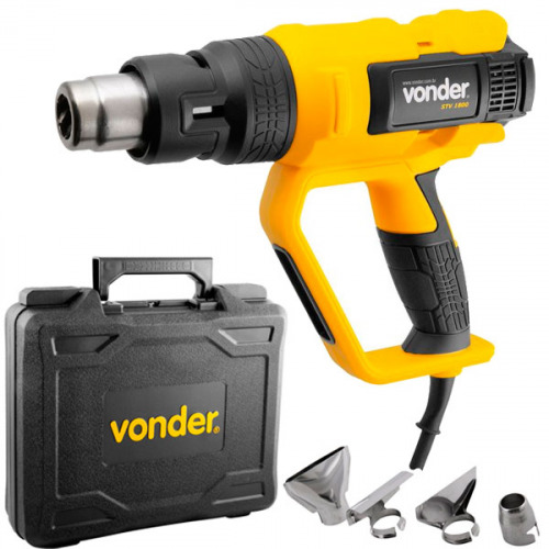 Soprador t�rmico digital 1700W 50 a 650�C 2 est�gios com acess�rios - STV 1800  110V