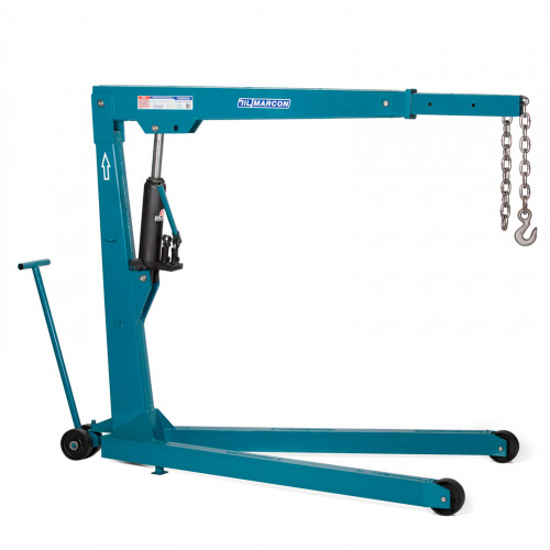 Guincho hidr�ulico 2 toneladas com prolongador rodas de ferro - MGH-2TP