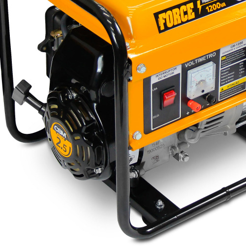 Gerador de energia 1,2 kva a gasolina monof�sico partida manual - GM 1200  220V