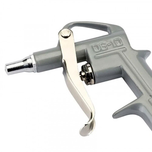 Pistola de ar para limpeza bico curto com corpo em alum�nio