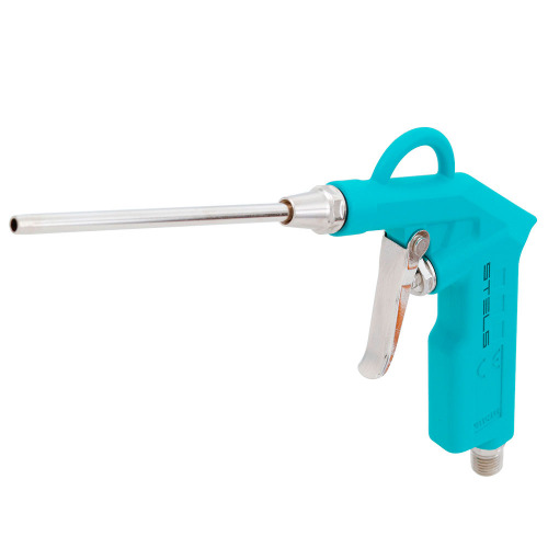 Pistola de ar para limpeza bico longo corpo em alum�nio