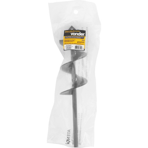 Broca aspiral para jardim 45 x 220 mm uso com furadeira