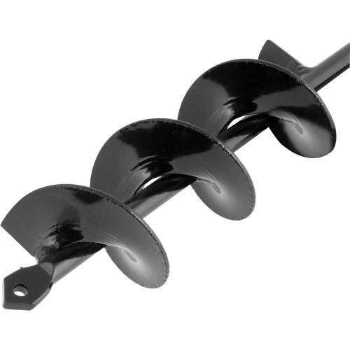 Broca aspiral para jardim 45 mm x 450 mm uso com furadeira