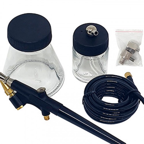 Kit aer�grafo com 6 pe�as - AER-1