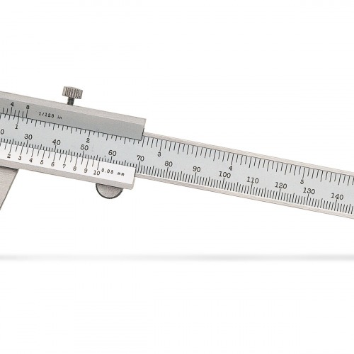 Paquímetro universal com guias revestidas de titânio 150 mm 6 Paquímetro universal com guias revestidas de titânio 150 mm 6