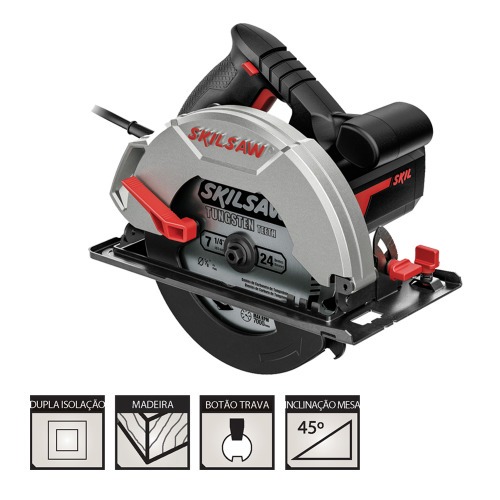 Serra circular para madeira 7.1/4
