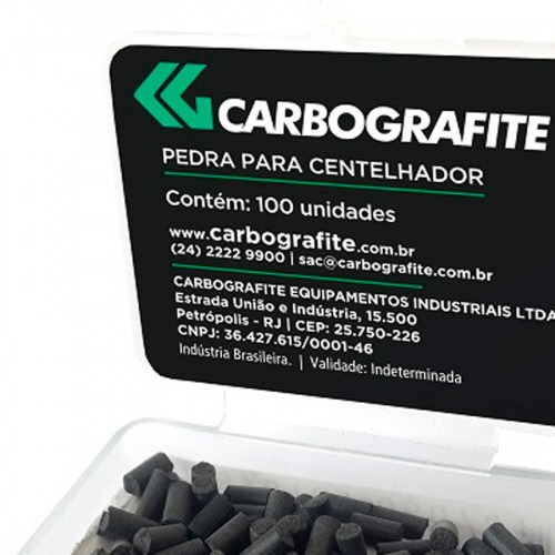 Pedra para acendedor / centelhador de ma�arico CG 100 unidades