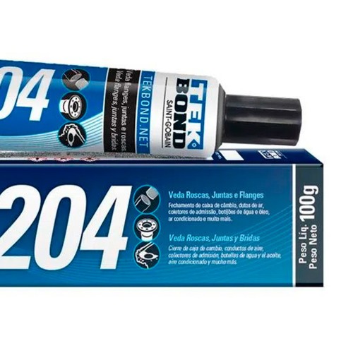 Adesivo vedador semissecativo 100g branco - 204 Adesivo vedador semissecativo 100g branco - 204
