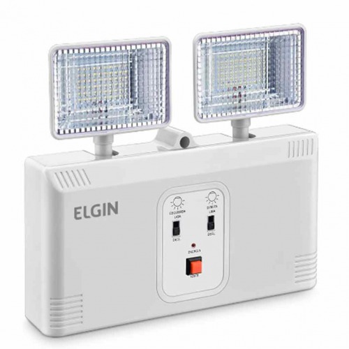 Lumin�ria de emerg�ncia LED 2.000 l�mens com 2 far�is - 48LEM2KL0000  110V/220V