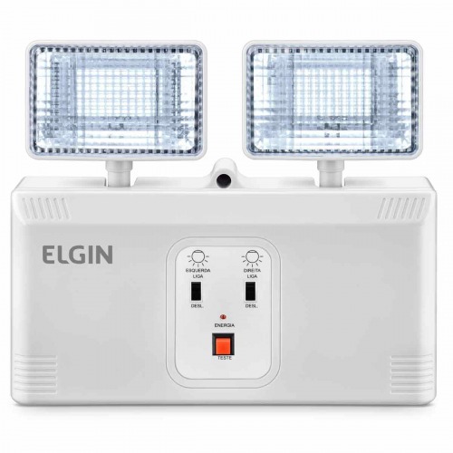 Lumin�ria de emerg�ncia LED 2.000 l�mens com 2 far�is - 48LEM2KL0000  110V/220V