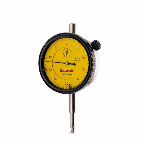 Rel�gio comparador capacidade 10 mm leitura 0,01 mm - 3025-481/5
