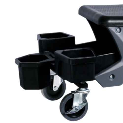 Banqueta para mec�nico com rod�zio e compartimentos para ferramentas - 3425