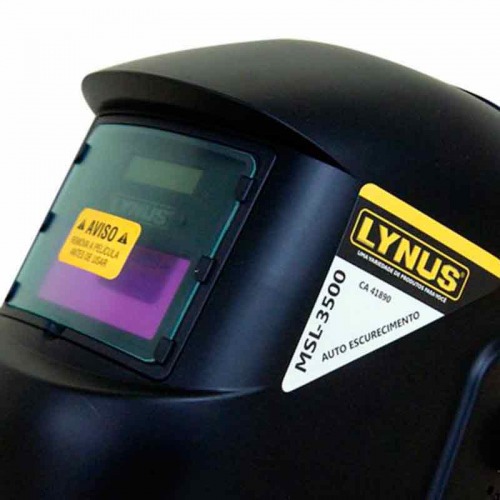 M�scara de solda com escurecimento autom�tico tonalidade 11 - MSL-3500