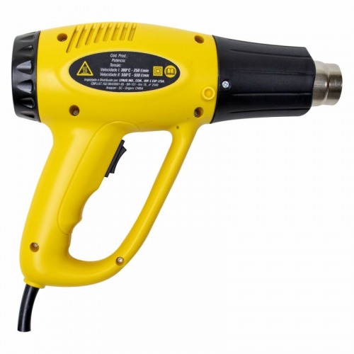 Soprador t�rmico 2000W 300 a 550 �C 2 est�gios - STL-2000  220V