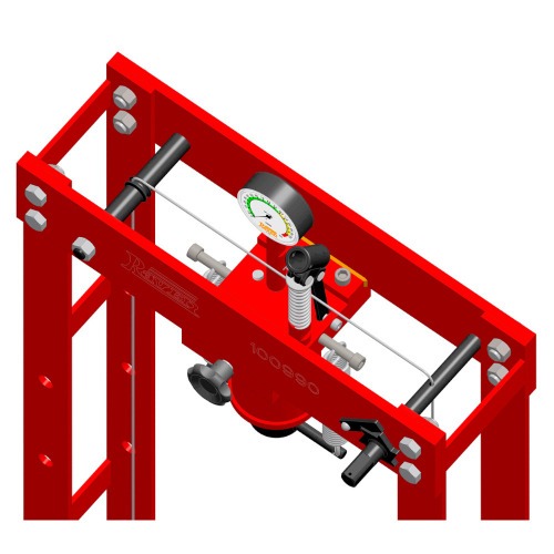 Prensa hidr�ulica desmont�vel capacidade 15 toneladas - 100990