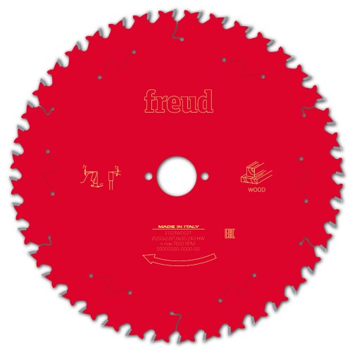 Disco de serra para madeira 250 mm 40 dentes - FR23W002T