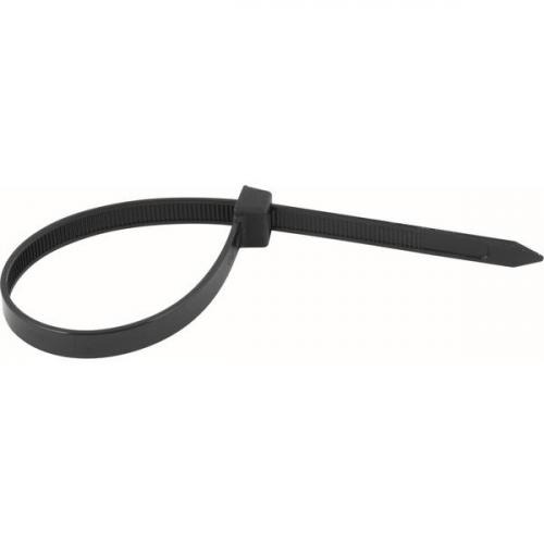 Abraçadeira de nylon 280 x 9 mm preta com 10 peças Abraçadeira de nylon 280 x 9 mm preta com 10 peças