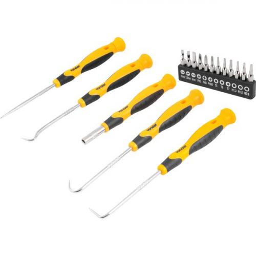 Jogo de bits e ganchos com 17 pe�as