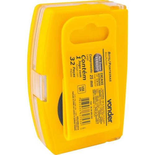 Jogo de bits encaixe sextavado 1/4