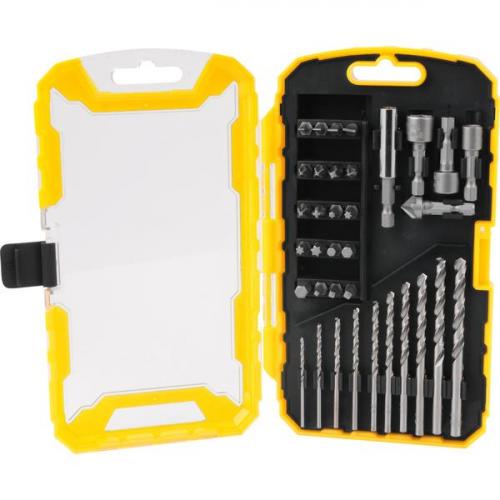 Jogo de bits brocas e soquetes com 35 pe�as 