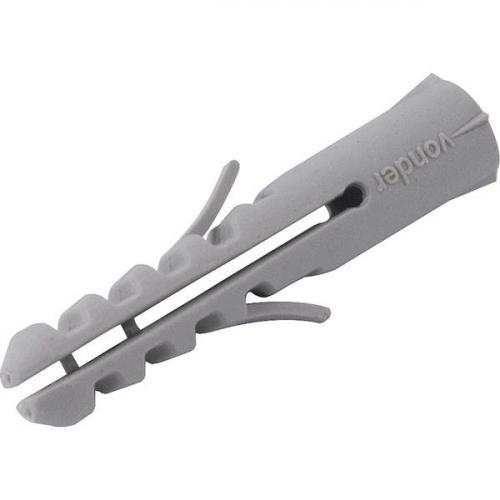 Bucha de nylon para fixa��o 8 mm com 10 pe�as 