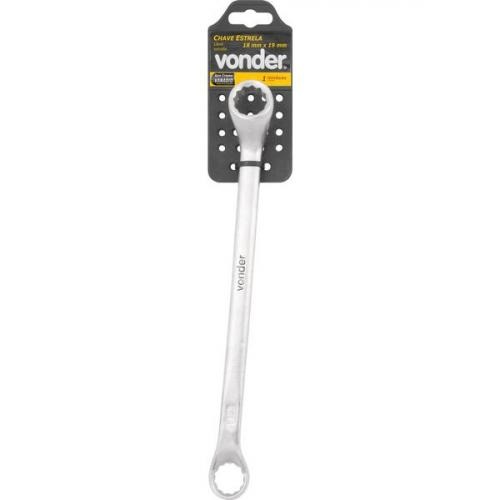 Chave estrela 18 mm x 19 mm em aço cromo vanádio - 37.29.181.900 Chave estrela 18 mm x 19 mm em aço cromo vanádio - 37.29.181.900
