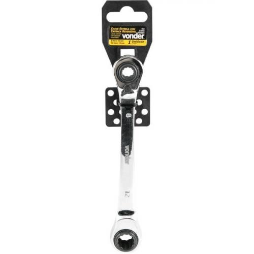 Chave estrela com catraca revers�vel 8 mm x 10 mm e 12 mm x 13 mm
