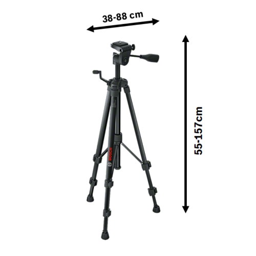 Trip� para n�vel a laser altura regul�vel 55 a 157 cm - BT150