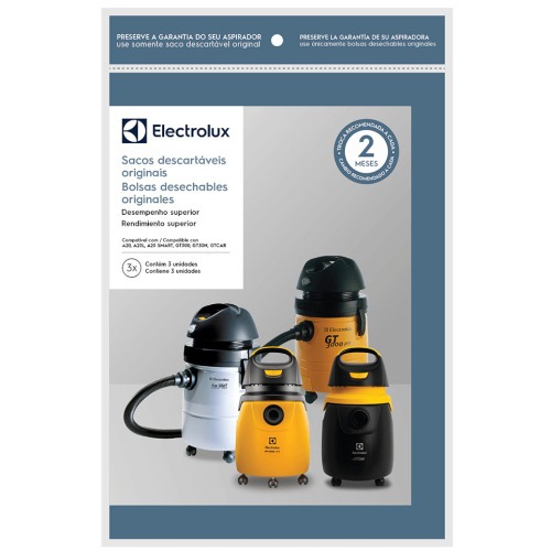 Filtro de papel 3 pe�as para aspirador de p� A20 e Gt3000 - CSE20