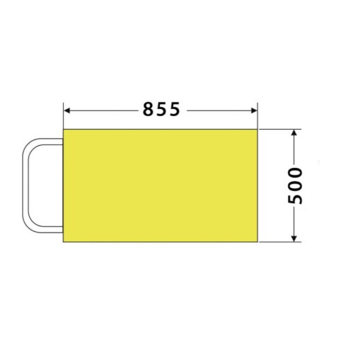 Mesa hidr�ulica pantogr�fica capacidade 500 kg - MMP 500