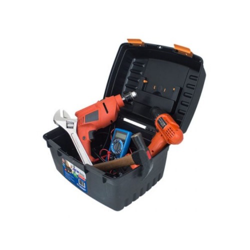 Maleta pl�stica para serra m�rmore e ferramentas 14