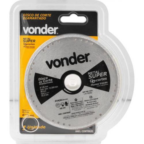 Disco diamantado liso 125 mm para Aço carbono e inox Disco diamantado liso 125 mm para Aço carbono e inox