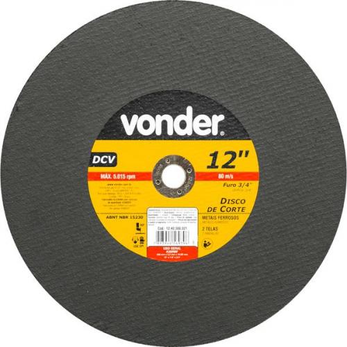 Disco de corte 300 x 3,2 mm x 3/4