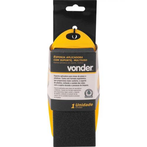 Esponja aplicadora com suporte multiuso