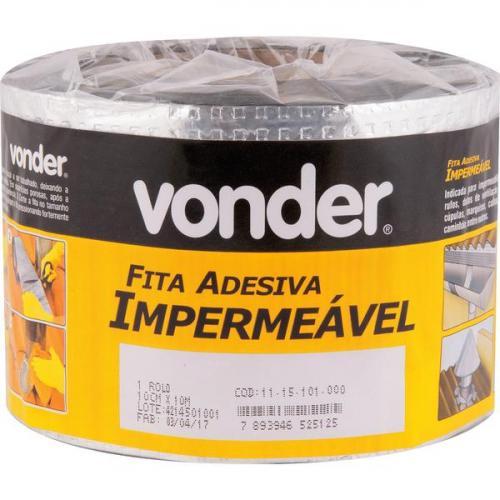 Fita adesiva impermeável 10 cm x 10 m - 11.15.101.000 Fita adesiva impermeável 10 cm x 10 m - 11.15.101.000