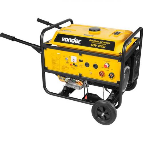 Gerador com m�quina de solda 4KVA 190A 2 em 1 - GSV 4000  110V/220V