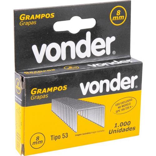 Grampo 8 mm para grampeador GPE 168 com 1.000 pe�as