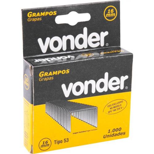 Grampo 16 mm para grampeador GPE 168 com 1.000 pe�as