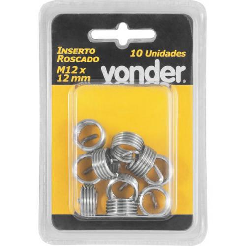 Inserto roscado M12 x 12 mm 