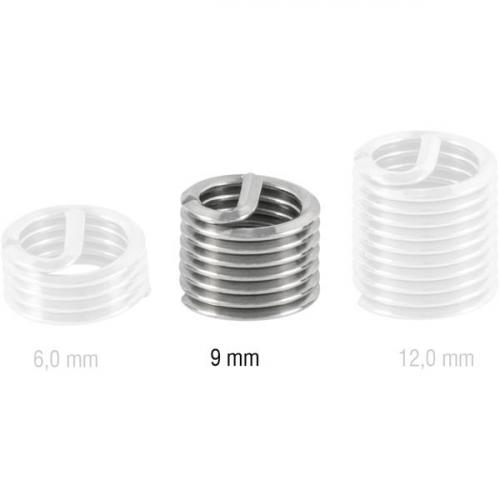 Inserto roscado M6 x 9 mm Inserto roscado M6 x 9 mm
