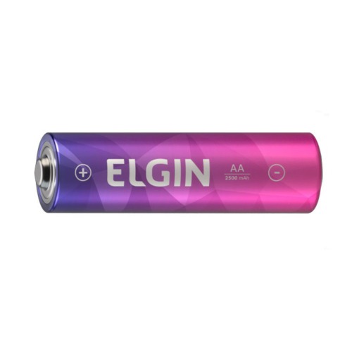 Pilha recarreg�vel AA 2.700 mAh com 2 unidades