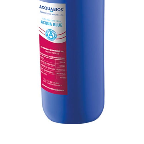 Filtro para caixa D'�gua com rosca met�lica - Acqua Blue
